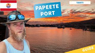 Papeete Port Terminal Guide Cruise Ferry In Tahiti French Polynesia