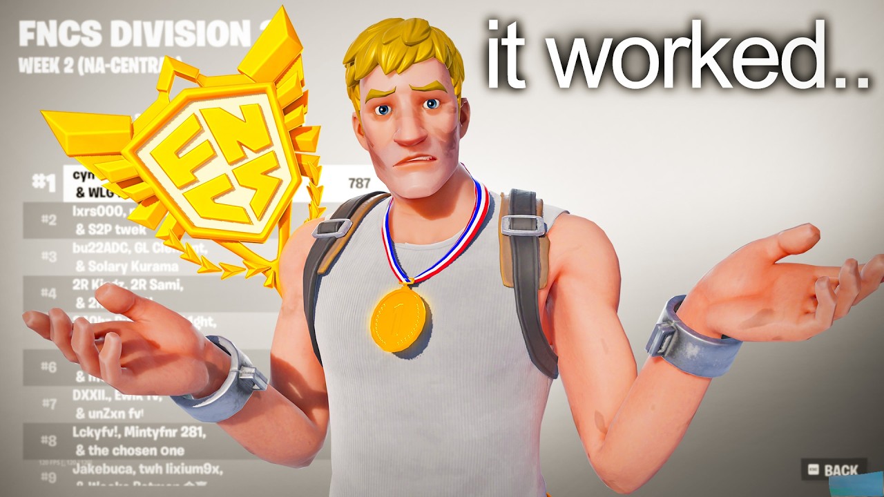 Как я случайно выиграл FNCS...
