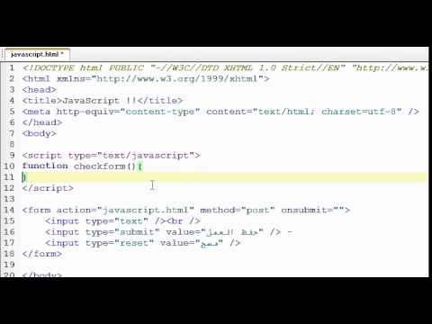 19 javascript onfocus onsubmit onreset events