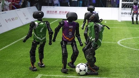 Humanoid Robot Football League Begins Officially