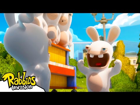 RABBIDS INVASION | Rabbid Mozart (S1E63) New episodes | Cartoon for kids