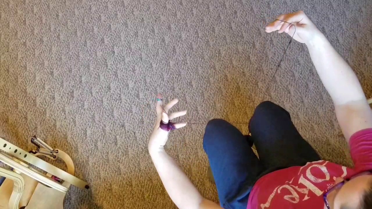 Ply on the Fly on a Turkish spindle