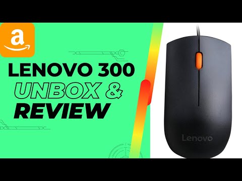 Lenovo 300 USB Mouse | Unboxing | Review