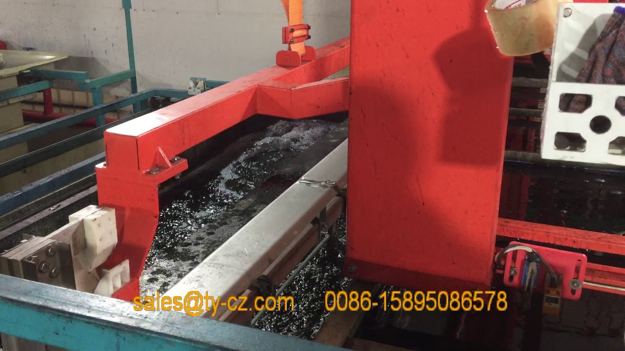 Aluminum anodizing machine YouTube