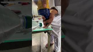 Perfect Glass Drilling &amp; Cutting 🔥 Satisfying Precision Work | No Break Technique#workshop