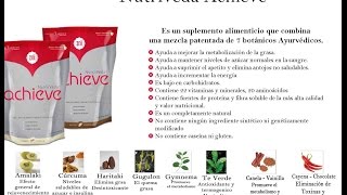 Achieve Zrii Beneficios Y Propiedades Sub En Español Información Completa Para Adelgazar