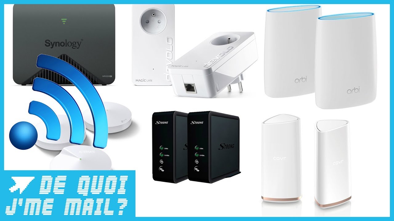 Comment booster son wifi à la maison avec la technologie Mesh ? DQJMM