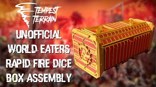 I Made a World Eaters Rapid Fire Dicebox | Build Tutorial