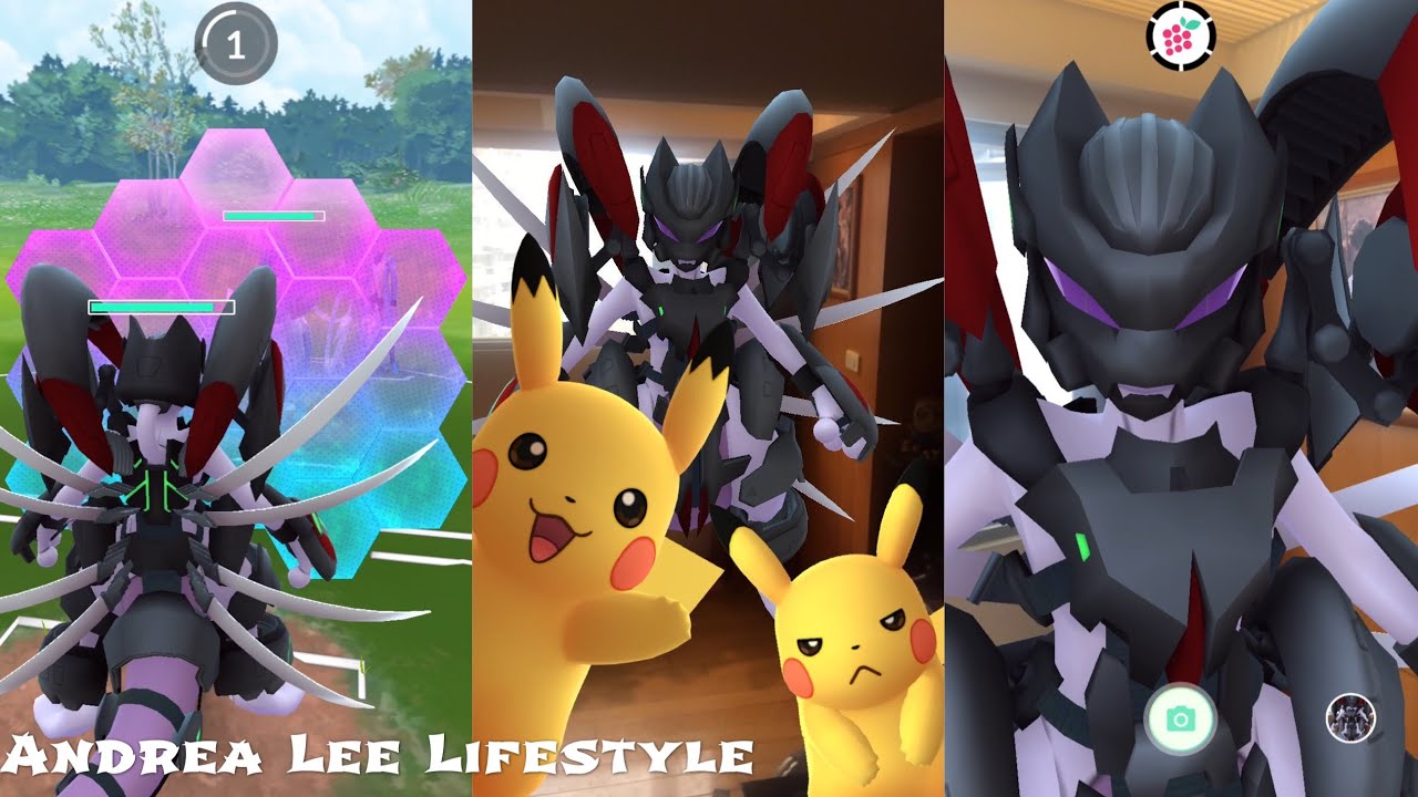 Pokemon Go 複製皮卡丘亂入裝甲超夢 Armored Mewtwo Clone Pikachu 五星團體戰傳說寶可夢 裝甲超夢的pvp Youtube