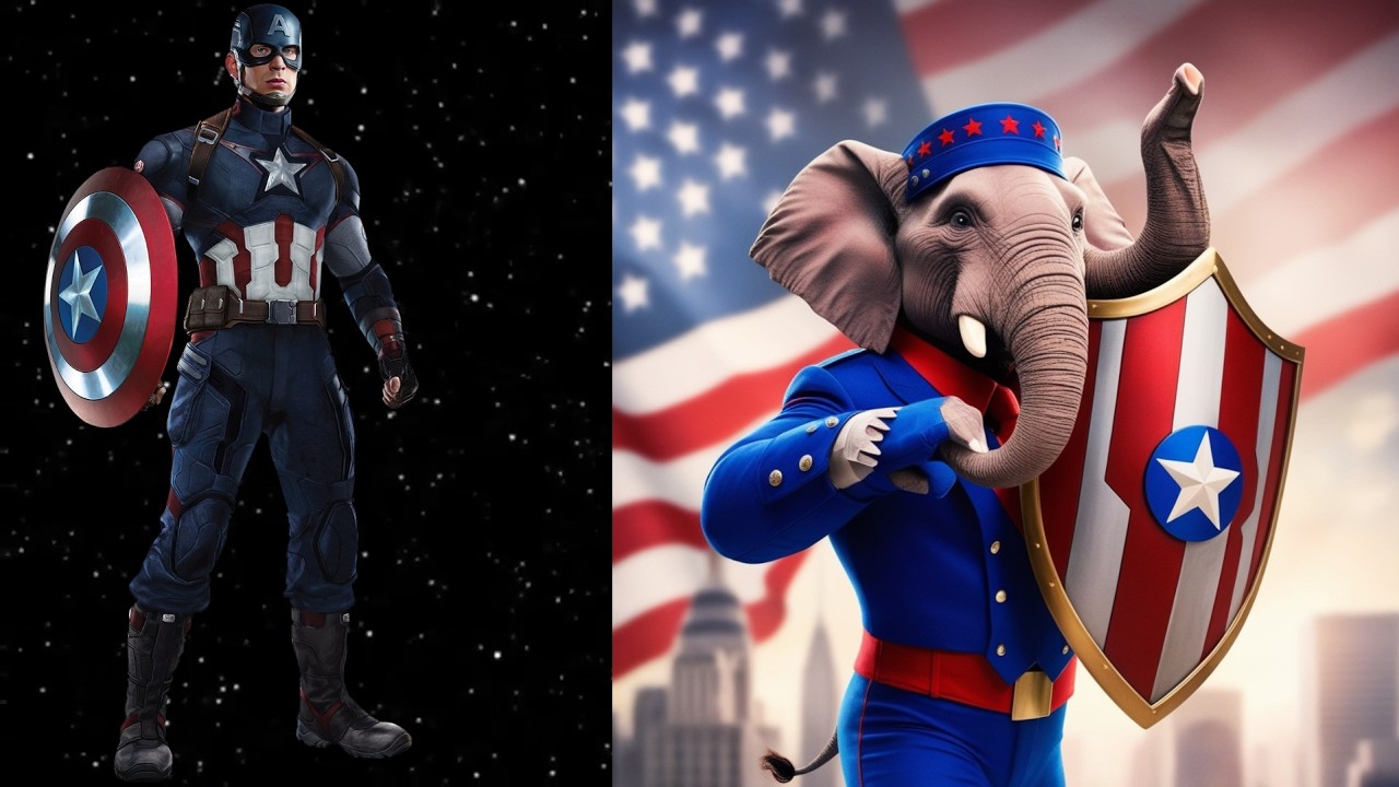 Avengers But Elephant Vengers 🐘 – Epic Heroes with an Elephant Twist!