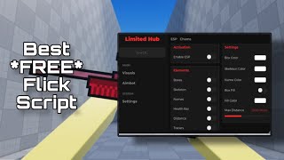 [FPS 🔫] Best FREE Flick Script (Direct Pastebin Link)