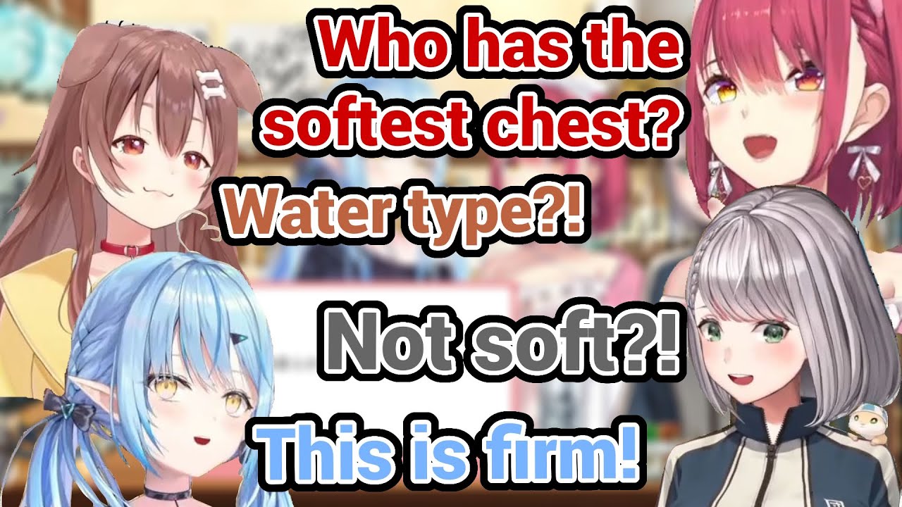 Who Has The Softest Chest Between Marine Noel Korone and Lamy?