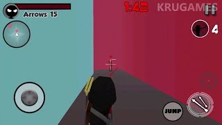 Stickman 3D Archery Android Gameplay #5 screenshot 2