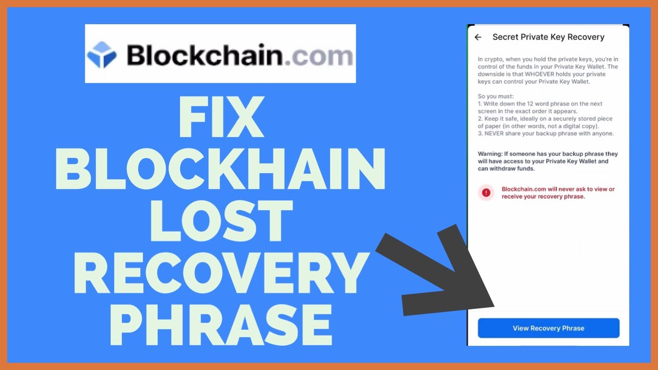 blockchain lost password