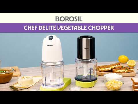 Chopping in Seconds | Daily Cooking Just Got Easier ⚡ | Borosil Chef Delite Chopper