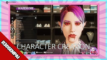 Saints Row Reboot 2022 Character Creation | Character Customization Vampire Girl!