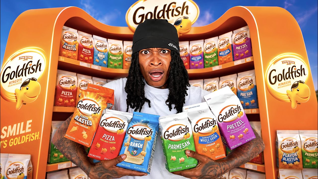 I Tried EVERY Goldfish Flavor so you don’t have to..