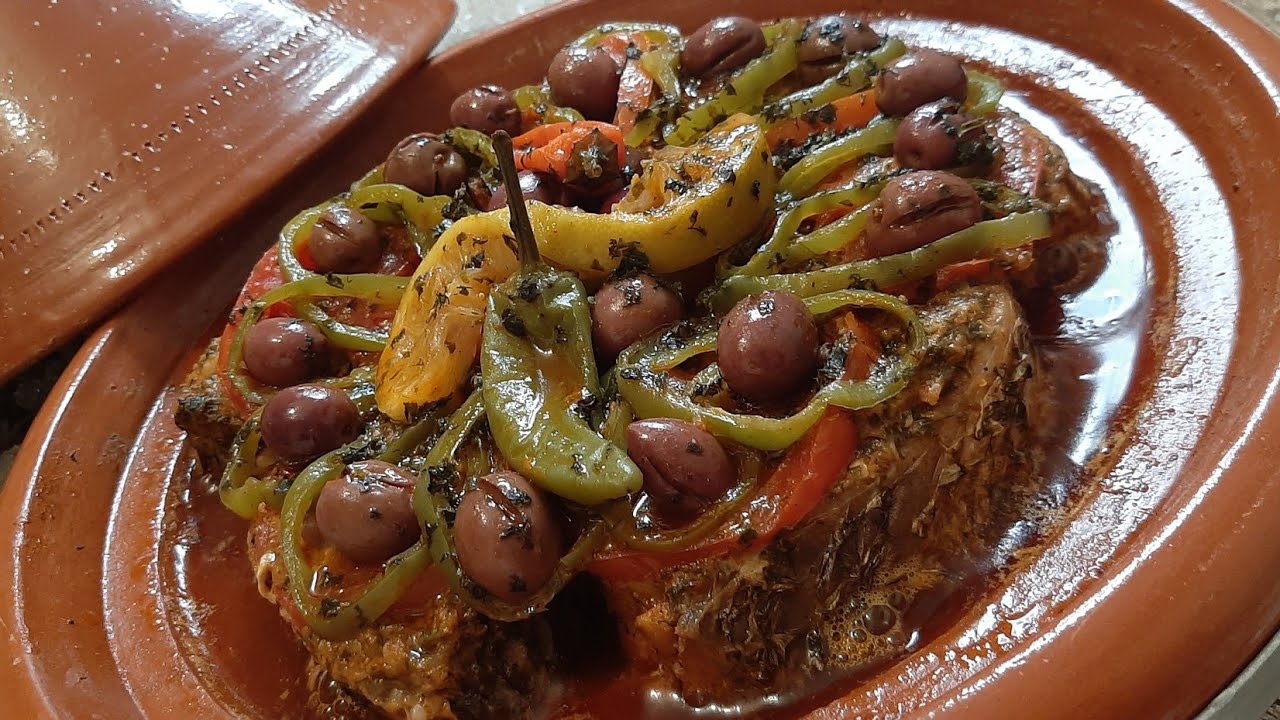 طاجين سوسي بالحوت 