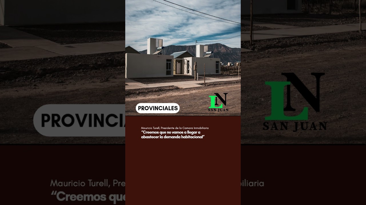 “Creemos que no vamos a llegar a abastecer la demanda habitacional”