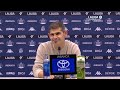 Rueda de prensa de Antonio Hidalgo tras el RC Deportivo 0 - 1 Racing de Santander