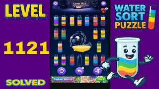Water Sort – Level 1121 | Walkthrough Solution