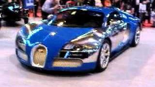 Blue & Silver Bugatti