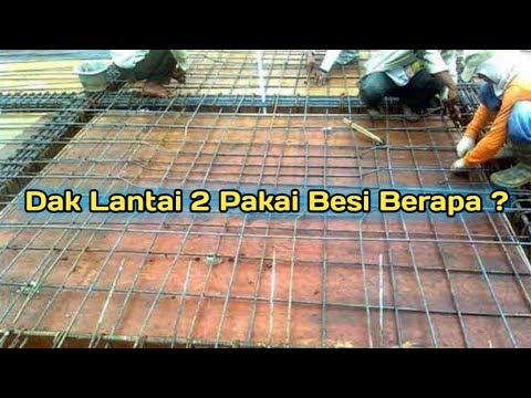 Pembesian Dak Lantai 2 - YouTube