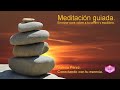 Meditación guiada. Enraizar para volver a tu centro y equilibrio.