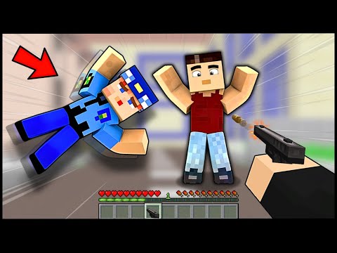 ONUR, KEMALİ TAM VURURKEN KEREM KOMİSER ÖNÜNE ATLIYOR! 😱 -Minecraft