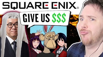 SQUARE ENIX ACTUALLY BECOMES AN ANIME VILLAIN WITH NFTs