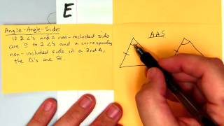 triangle congruency foldable aas hl
