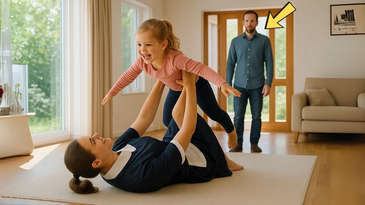 “De dochter van de miljonair had nog nooit gelopen… tot de nieuwe nanny iets ongelooflijks deed”