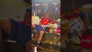 Lamine Yamals kleiner Bruder freute sich mehr als die Spanien Spieler #lamineyamal #wm2026 #fussball