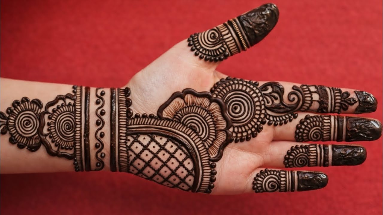 Simple beautiful new Arabic mehandi design | easy stylish front mehandi design | mehandi design 2026