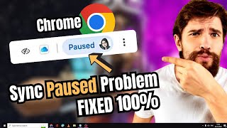 how to fix google chrome sync paused problem (2024) 100% working