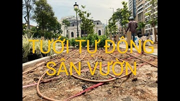 Hệ thống tưới tự động sân vườn bằng đầu tưới chôn âm đất,  tưới cảnh quan thẩm mỹ cao _ 0935188818