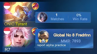 PRANK NOOB ALPHA IN SOLO RANKED 😂 (then showing my MACHA-KING PERSEUS 💀)