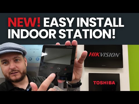 NEW HIKVISION DS-KH6110-WE1: Easy Install 4'' Indoor Station! - video from DVS