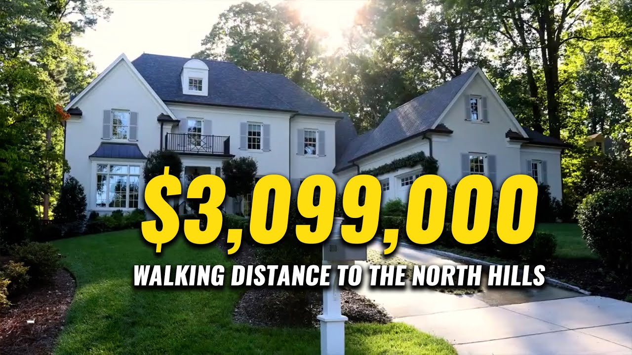 Exclusive Tour of a 3,099,000 Luxury Home in Raleigh NC, Gretchen