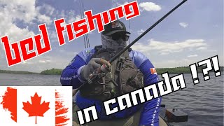 Bed Fishing in Canada