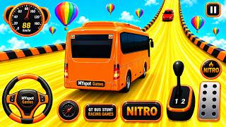 BUS STUNT GAMEPLAY 🔥 Impossible Bus Stunts & Crazy Driving | Extreme Bus Simulator No.4 screenshot 5