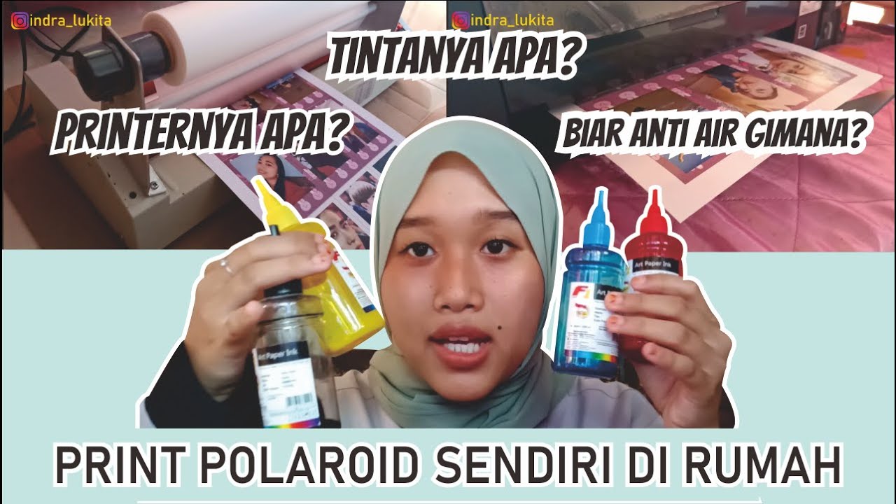 CARA PRINT FOTO POLAROID SENDIRI 