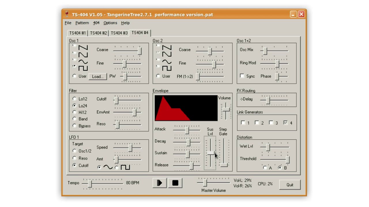 Ts404 TS404 Tangerine Dream inspired Session #3 - YouTube