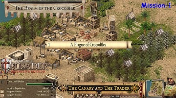 Stronghold Crusader: Definitive Edition: The Realm of The Crocodile - 1 - A Plague of Crocodiles