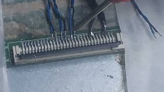 adaptação displey tv  lcd CCE Stiler d3201 para tv sansung un32j4000ag  deu tudo certo