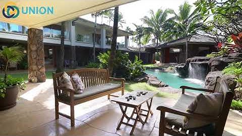 Xây dựng bể bơi sân vườn thác nước tuyệt đẹp | UNION JSCO