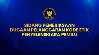 Sidang P198pkedkppx2025  Ketua Kpu Tanah Datar