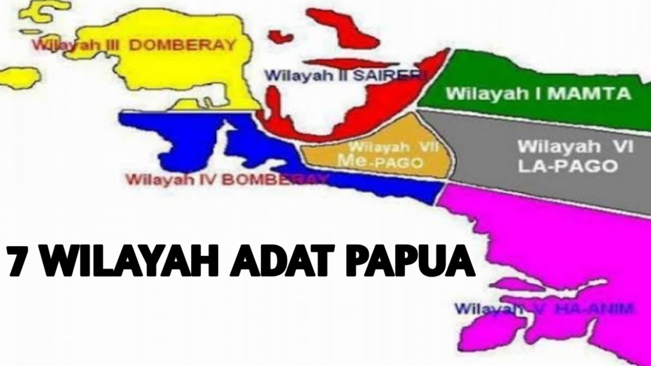 7 Wilayah  Adat Papua  YouTube