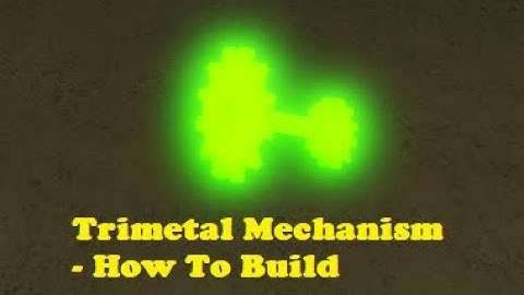 Factory Simulator Roblox - How to build - Tier 5 [Compressed] - Trimetal Mechanism