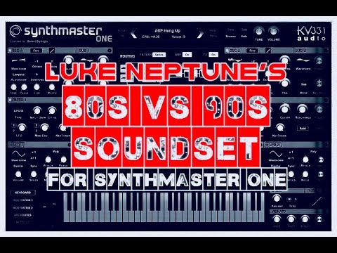 Luke Neptune's "80s vs 90s" factory presets for SynthMaster One v1.3